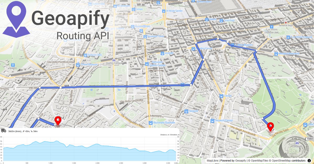 geoapify's tweet image. ETAs without traffic context = misleading. 🛑
The Geoapify Routing API simulates rush-hour conditions to provide more realistic travel times than “empty road” routing.
Try it here 👉 apidocs.geoapify.com/playground/rou…
#Geoapify #Routing #WebDev #APIs #Geospatial