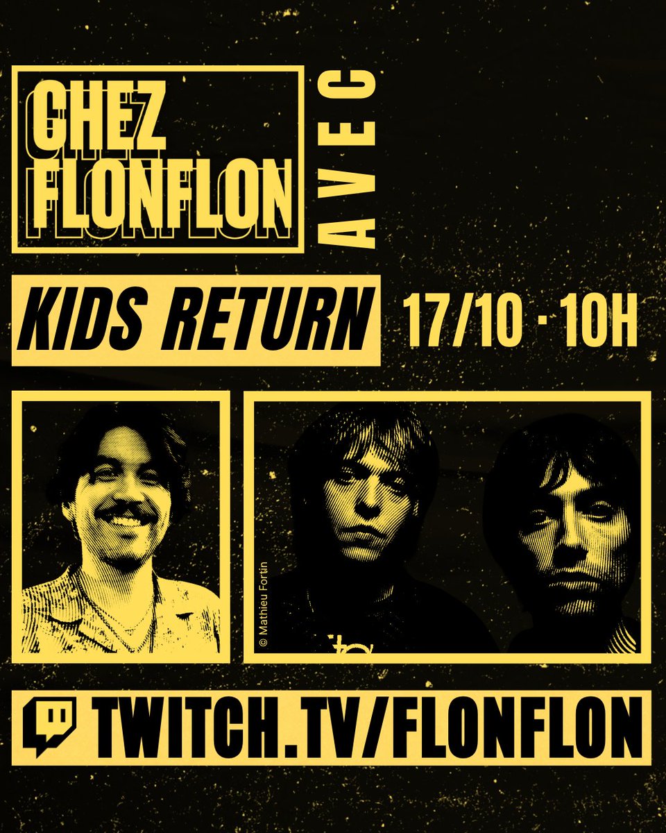 KIDS RETURN qui vient à l'appart' pour parler de leur musique ? Quel kiff de fou !

Rendez-vous vendredi à 10h ✌️