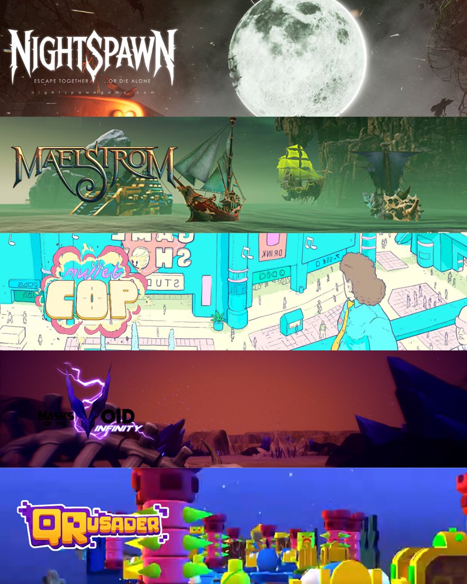 uprising_labs's tweet image. less than 48 hours until the conclusion of the @GAM3Sgg_ nominations for creators &amp;amp; games

support our games in your nomination!

→ @NightSpawnRise 
→ @MaelstromRise
→ @MulletCopGame 
→ @MoV_Infinity 
→ @qrusaderrise 

nominate below ↓
gam3s.gg/gam3awards/