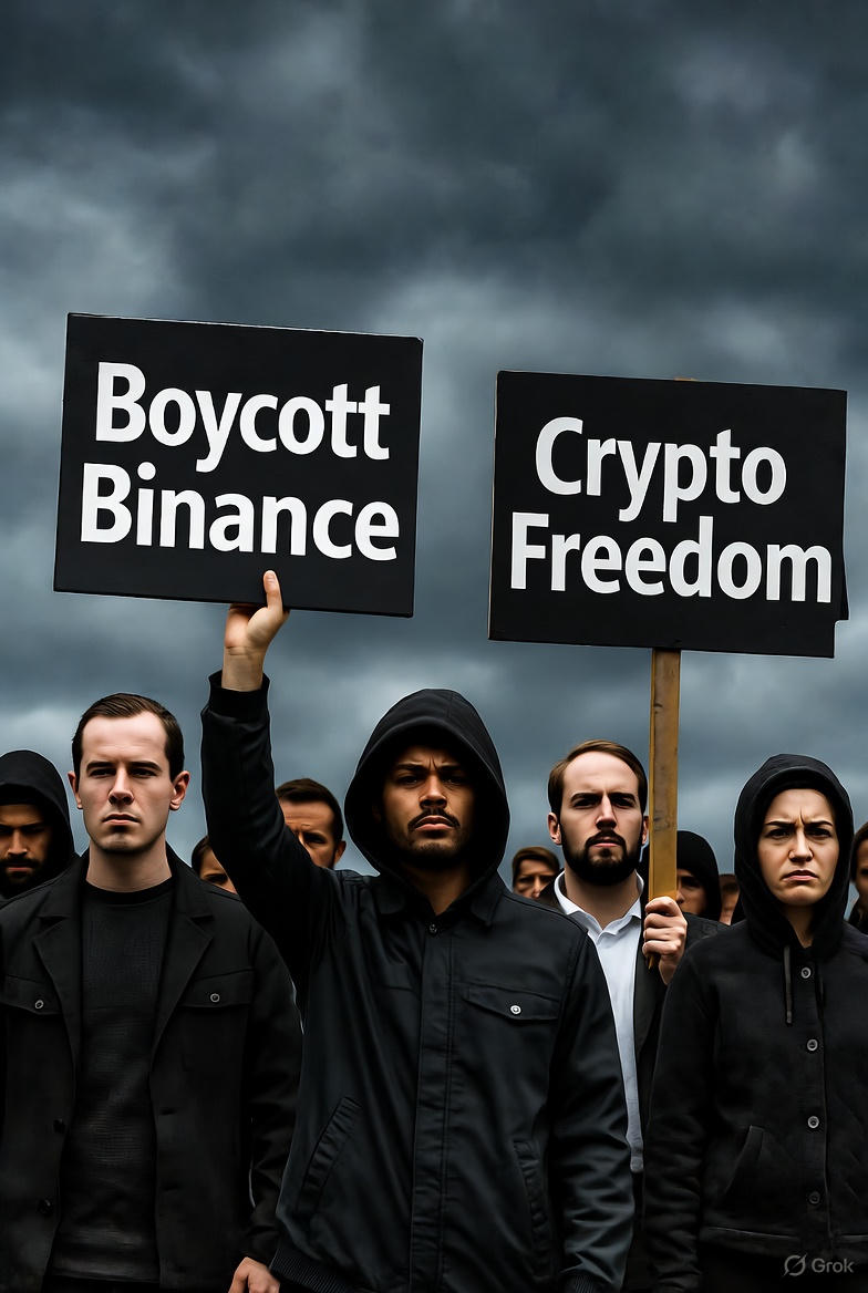 OUSSAMA12123's tweet photo. ليس انتقاماً، بل درساً: السوق الحقيقي يبنى على الشفافية، لا على الاحتيال. قاطعُوا #Binance الآن، ودعُوا المستقبل يولد من رماد الخسائر.
#مقاطعة_باينانس #BoycottBinance #CryptoFreedome768eae373a7795c72 https://t.co/LWgBcU9yez