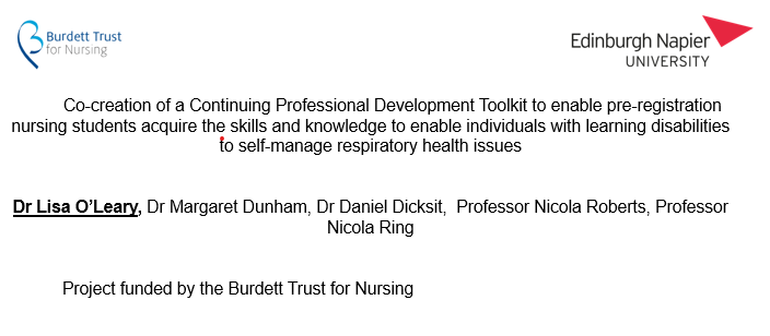 lisacoleary's tweet photo. Had a fantastic day at the @BurdettTrust celebratory event. Very motivated to continue to collaborate with so many inspirational nurses on respiratory health and learning disabilities @MargaretMDunham @TraceyHartleyS2 @EdinburghNapier https://t.co/Wl1mJowbUZ
