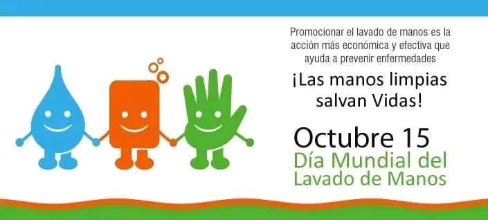 Nunca ha sido más importante el lavado de manos. Asúmase como hábito para toda la vida. 
 Evitemos las infecciones en los contextos familiar, escolar, social e institucional. 
️ Higiene es salud.
