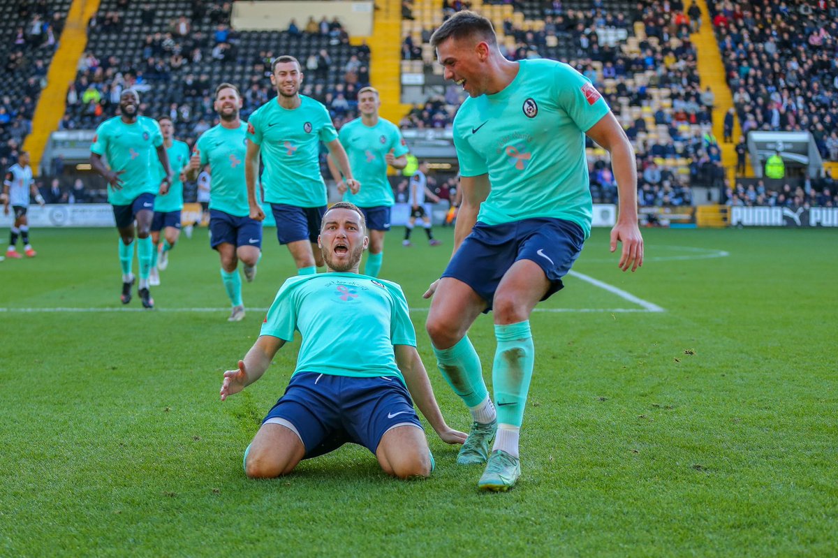 ⚫⚪ Three years ago today... ⚪⚫

Luke Shaw’s winner at Meadow Lane sealed a famous 3–2 victory over Notts County and sent the Ravens into the FA Cup First Round Proper.

Unforgettable scenes. 🙌

#UpTheRavens