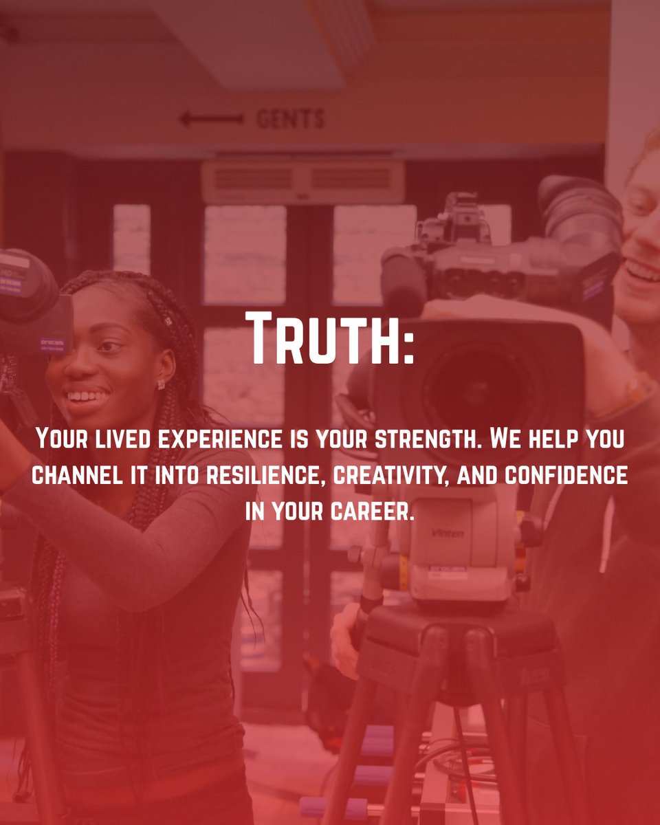 Your lived experience is your superpower. At MAMA Youth Project, we turn resilience into results by training, mentoring, and placing young talent into real industry roles.

You belong in this industry. Let’s prove the myths wrong, together.