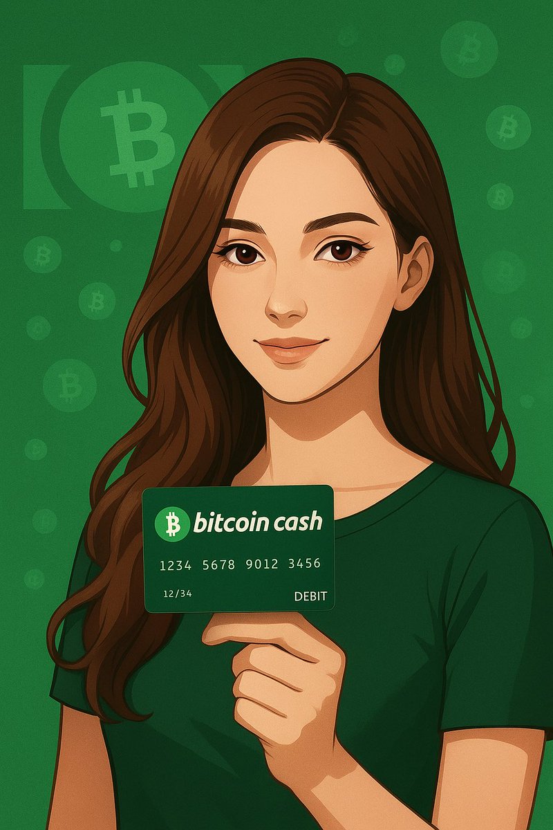 AnayaMK64's tweet photo. They said crypto canβt be real moneyβ¦
We said: watch us pay with it. π
Bitcoin Cash Debit Card where adoption meets reality.
@bitcoincashclub @BCHbelief #BitcoinCash #BCHCommunity #BCH https://t.co/91rJw5Y9PV