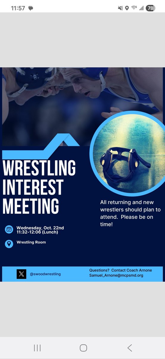 One month before the season kicks off!  Join us next week for our Interest Meeting.