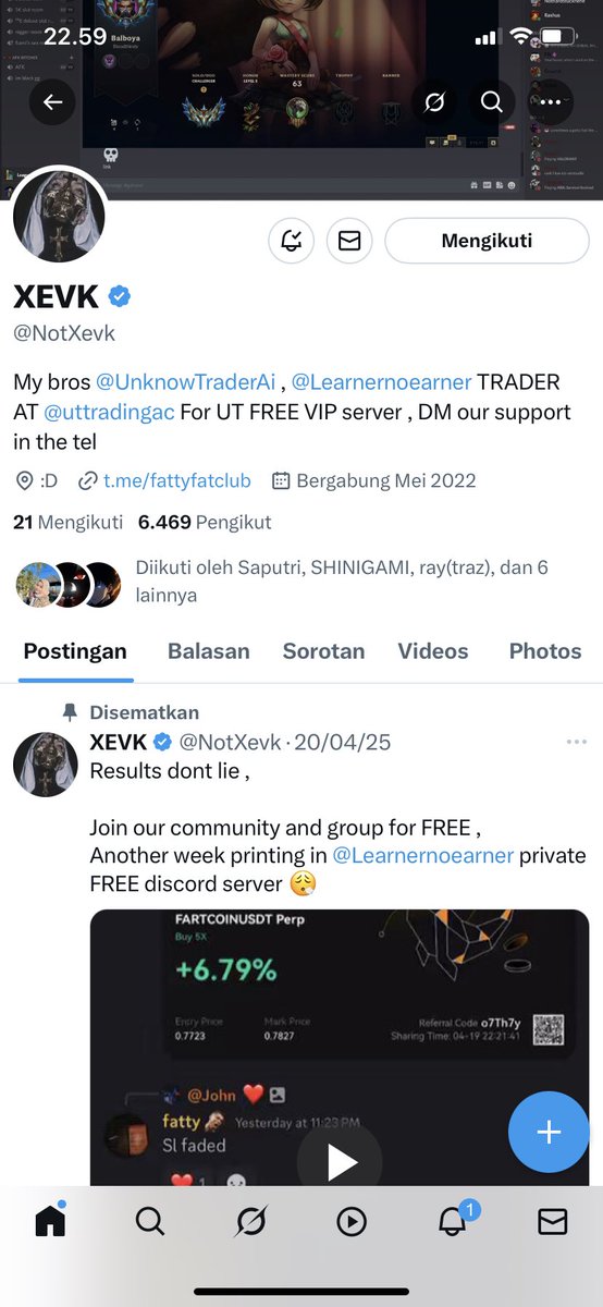 <a href="/NotXevk/">XEVK</a> Follow with notis on Bro! letsgoo🤝

<a href="/MapleeCrypto48/">Maplee Crypto</a> <a href="/cevlerys/">Yehazel</a> 

TDF9cDdEqgbjWQNkFdNPa4J5rD6A1ZsvCC