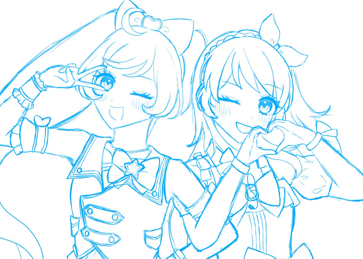 uni__64's tweet photo. ア×プのwip
セトリ鬼ループしながら描いてる https://t.co/IGoJciFa21