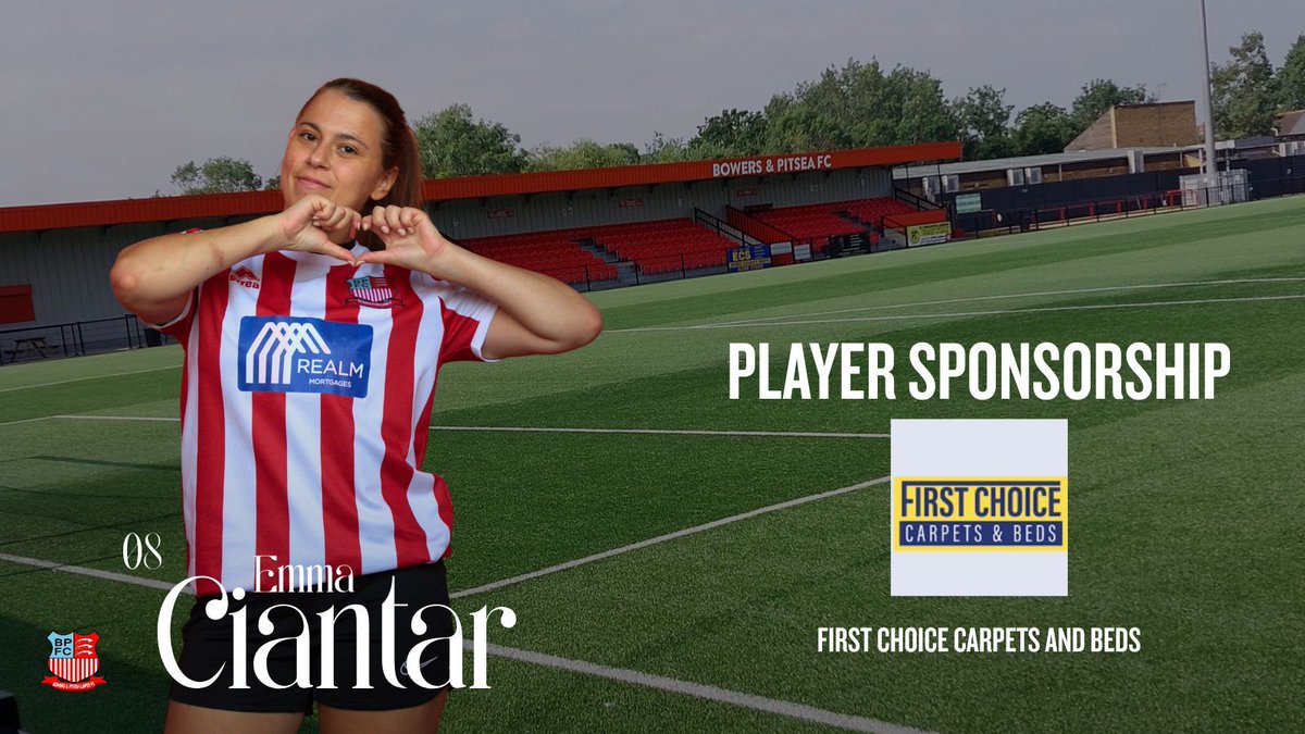 Emma Ciantar 🤝 First Choice Carpets &amp; Beds

Emma is proudly sponsored by First Choice Carpets &amp; Beds for the 2025/2026 Season.

You can visit their visit via the link below ⤵️

🔗 buff.ly/xYu7e3t

#ThankYou | #SponsorshipSpotlight
