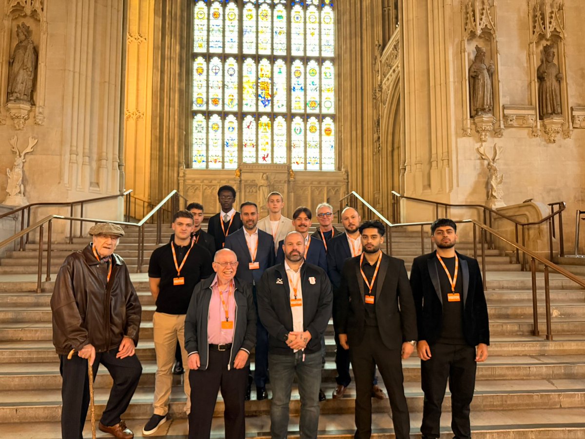 England_Boxing's tweet photo. Making moves 🙌🏾

Our Club Support Officer, Carl Ellis, visited the Houses of Parliament 🏛️ recently alongside Jay Solder of Essex Boys and Girls Club.

They discussed how the reinstated funding will support the club and what's to come!

#CommunityBoxing https://t.co/KhrbrNPKFi