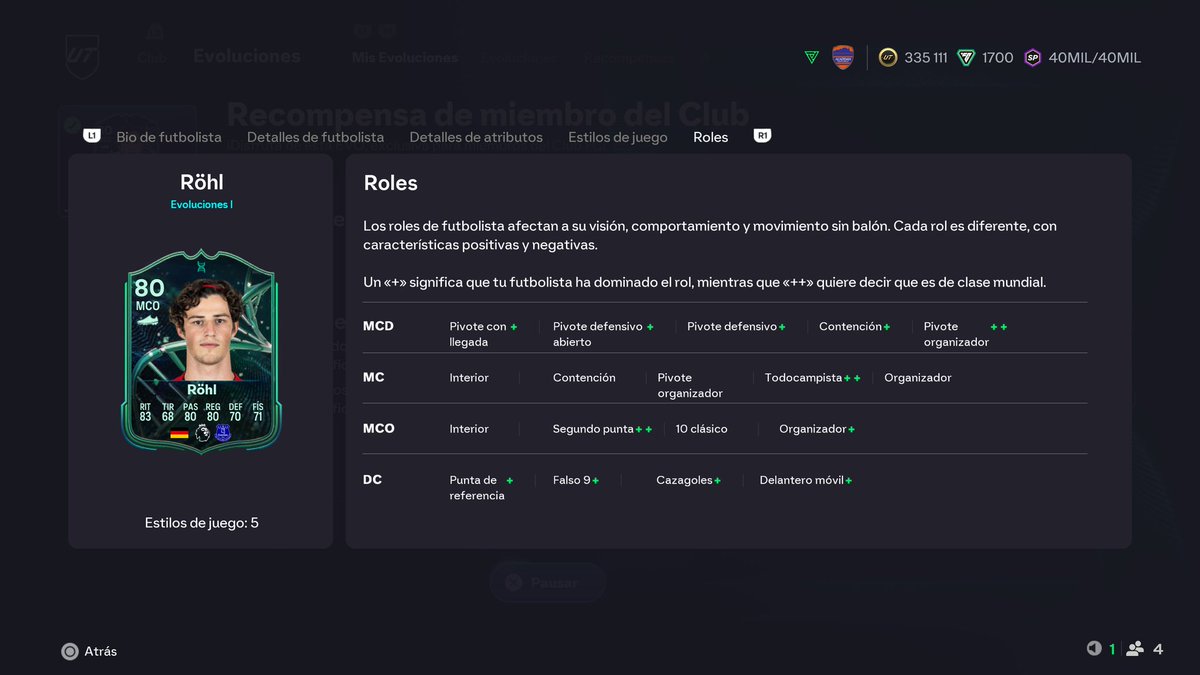 Mi propósito? Evolucionarlo hasta al máximo. Y que se corra la voz y parezca una leyenda. “Has jugado contra el colgao que tiene a un Röhl con 99 de media?”, “si tío yo no me podía creer me metió 5 goles con él”. Niños llorando en Francia “ce n’est pas possible”.