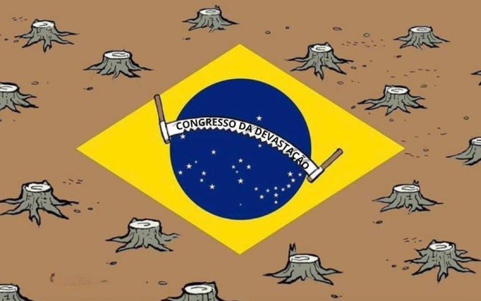 Vamos continuar pressionando contra o PL DA DEVASTAÇÃO, um retrocesso sem precedentes para a legislação ambiental do Brasil.

CONGRESSO DA DEVASTAÇÃO
VETOS DO LULA FICAM