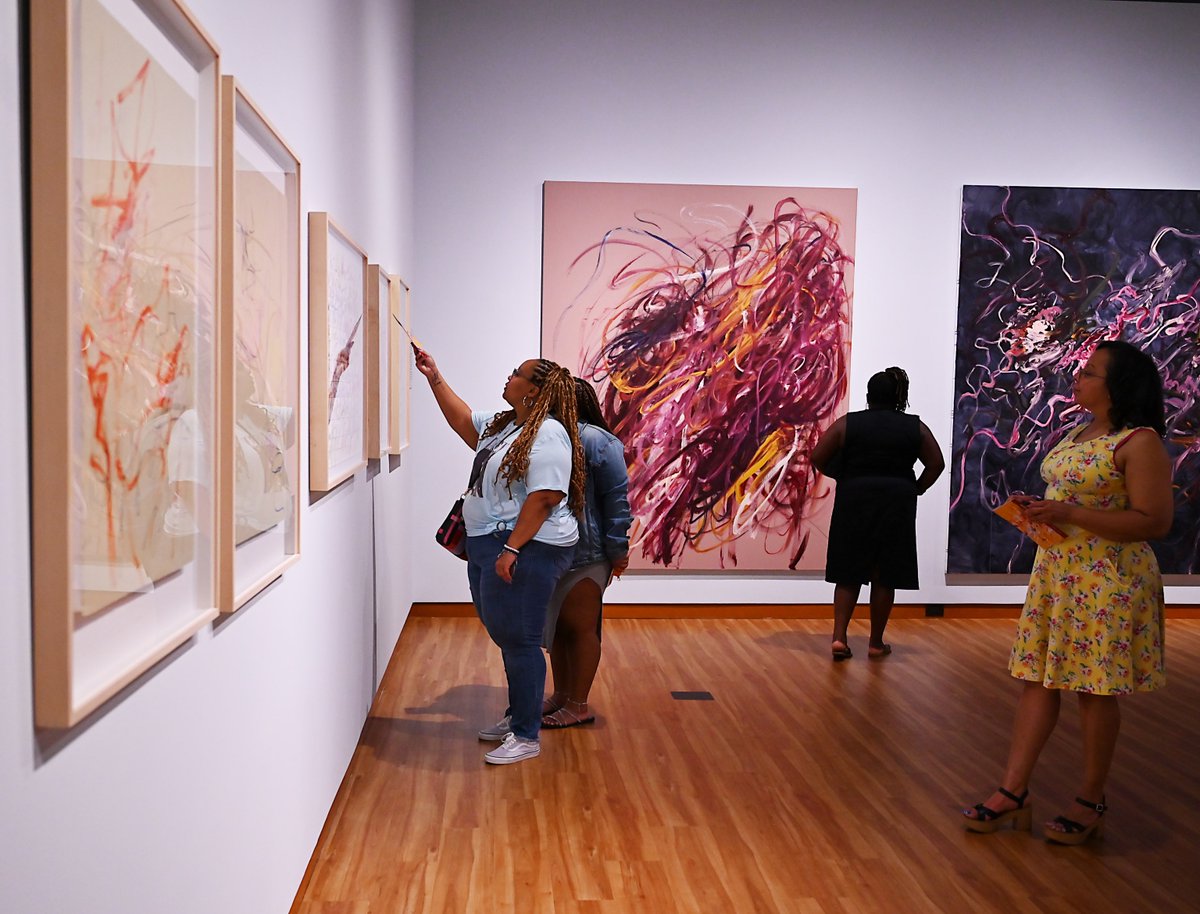 ✨ Midweek inspiration, unlocked! 

Did you know the Gantt is free and open late every Wednesday night stop by from 5–9 PM and explore our latest exhibitions.

📷 Opening Celebration - a'driane nieves: A Time for Furious Dancing. Tyrus Ortega Gaines Photography.