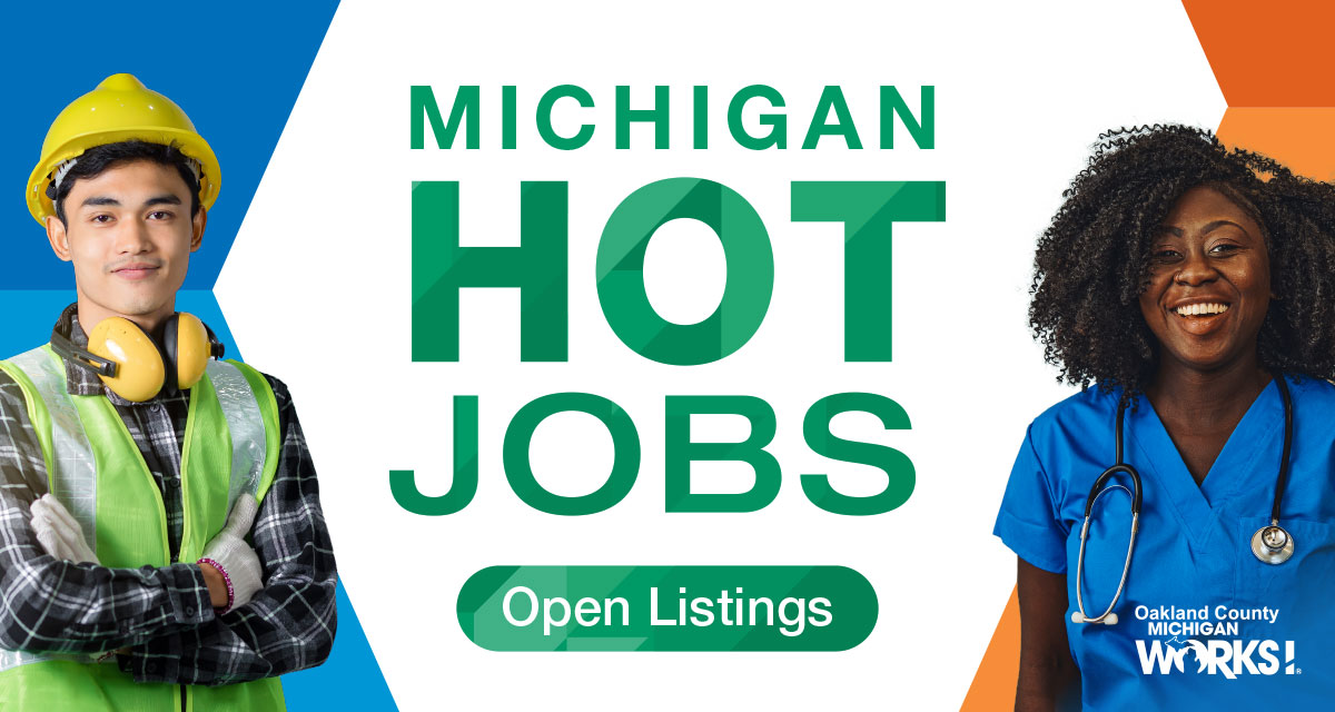 Looking for work in #OaklandCounty? The OCMW! Hot Jobs page is constantly updated with openings from local employers. Find full-time and part-time work, #apprenticeship and #internship opportunities at tinyurl.com/3r94mt2x.