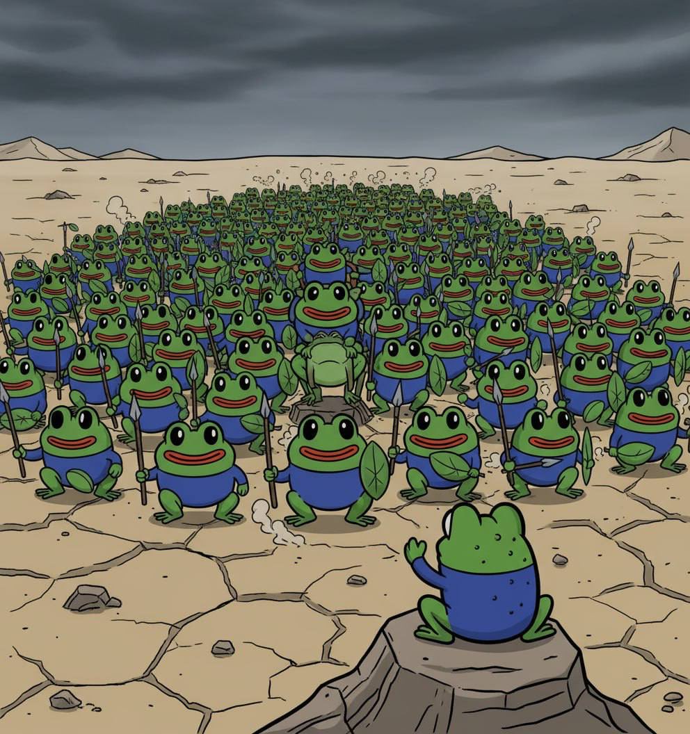 mizkif_cto's tweet photo. $MIZKIF army is here! ⚔️

Ready to take over the throne? 👑

Say hi to the little green cunt! 🐸
https://t.co/77zsTJ2d0s https://t.co/snktCfEx5d