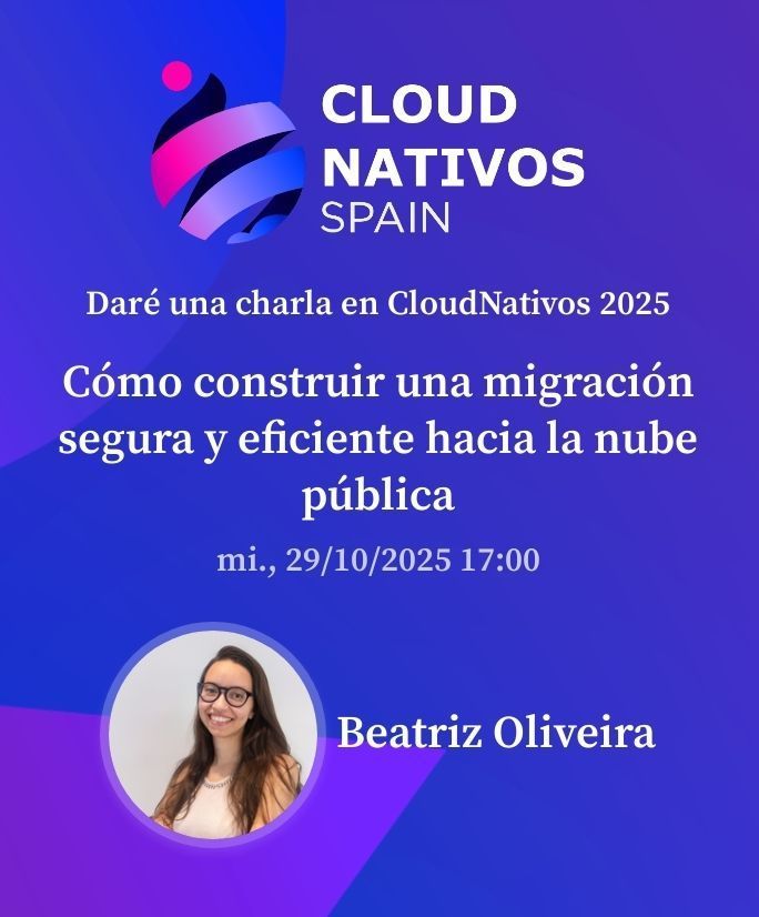 Las migraciones son dolorosas pero aquí tenemos a <a href="/thebeaoliveira/">Bia</a> para guiarte. 😉
#cloudnative #cloudnativos #cncf