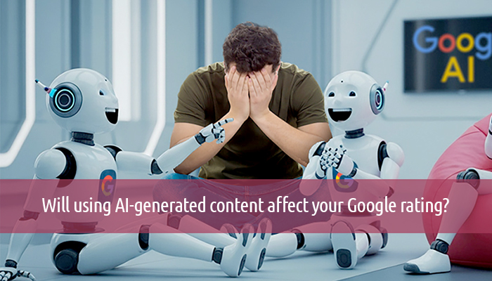 sevellinc's tweet photo. Find out if using AI-generated content affect your Google rating here > https://t.co/KDLZnAwx6k https://t.co/VI7kFtnFP4