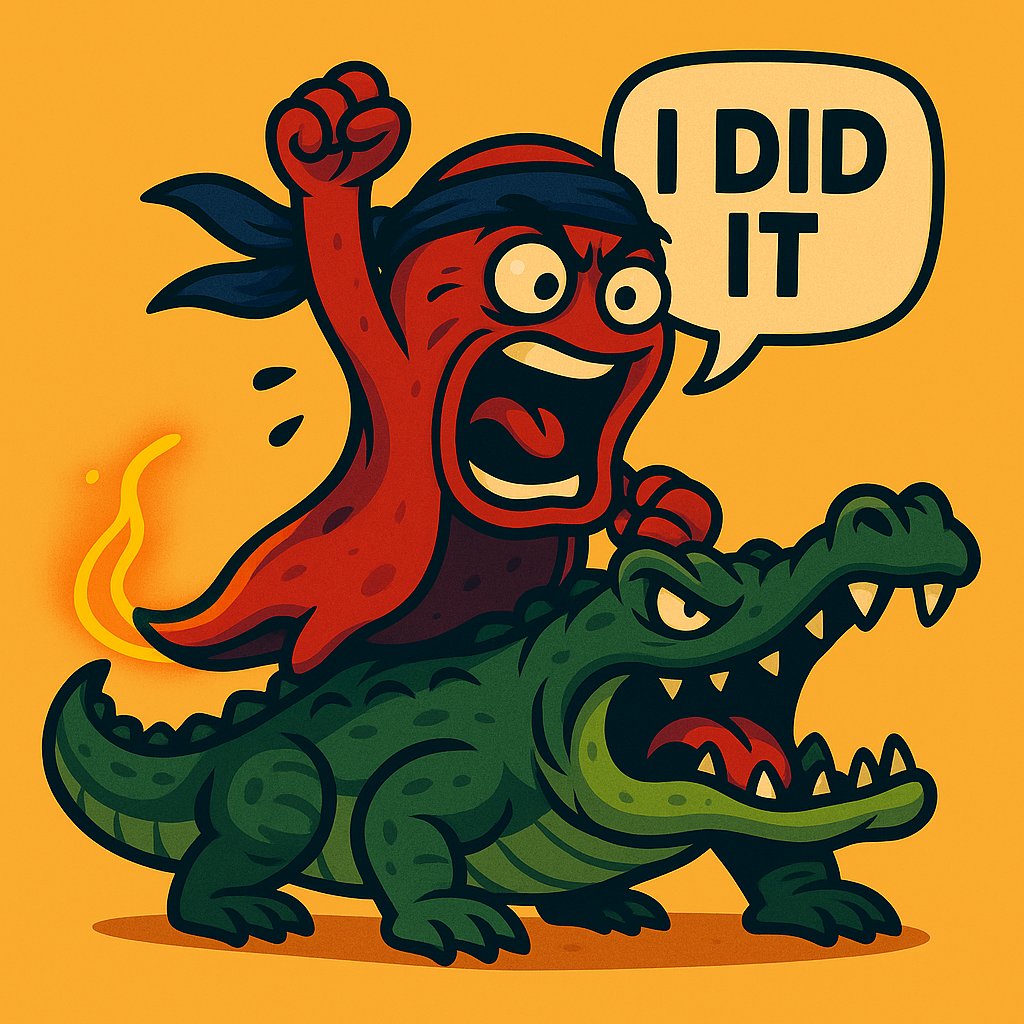 IShowN0Speed's tweet photo. While others chase trends... we ride crocodiles. 🐊🚀
@pumpdotfun
#IShowNoSpeed #SolanaMemeCoin https://t.co/0i7lJDSDWl