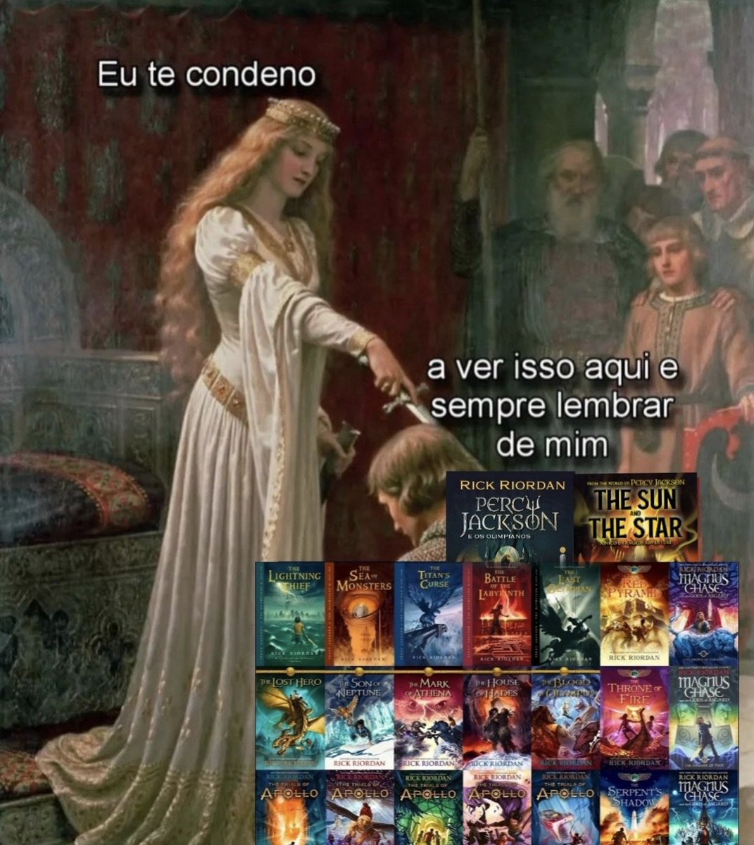 heroipercy's tweet image. Eu te condeno!