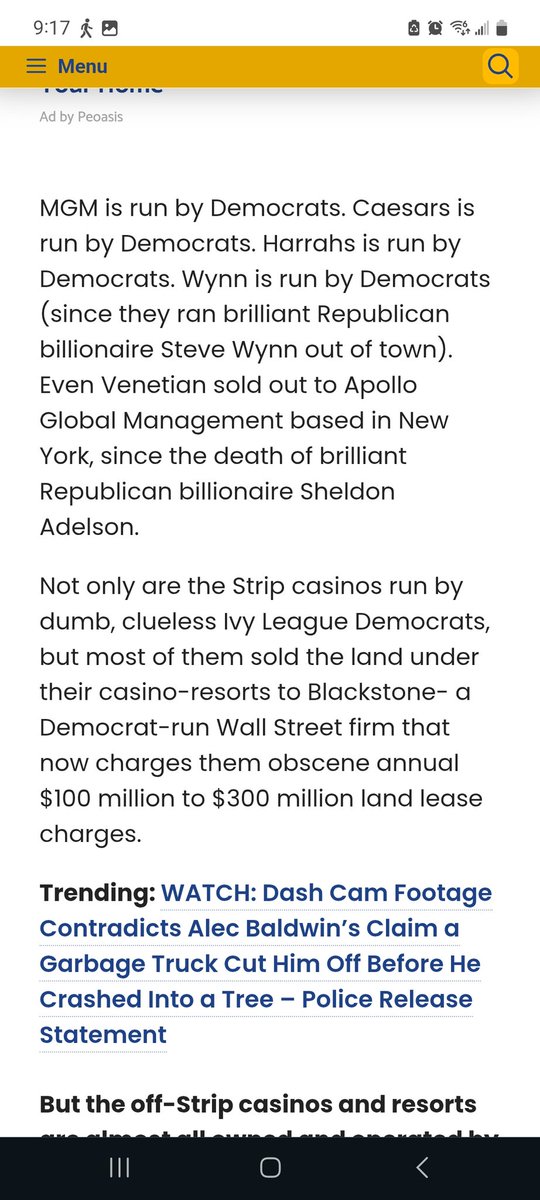SD73660's tweet photo. Democrats Ruin Everything They Touch!
Las Vegas Isn’t “Dying.” However, similar to the rest of America, Democrat-Managed Vegas is Experiencing a Downturn, While Republican-Managed Vegas is Thriving
#TGP #WayneRoot https://t.co/e310KQiFh0