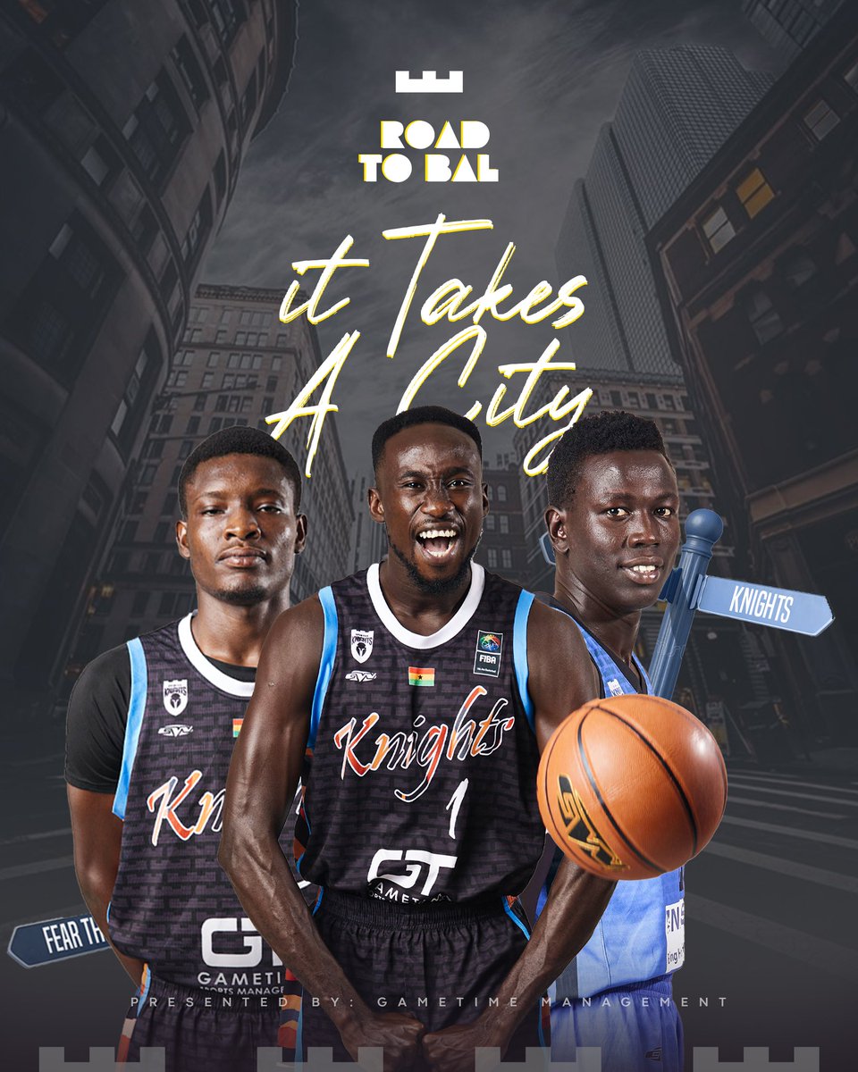 IT TAKES A CITY! The road to greatness begins now as the Spintex Knights gear up for their journey to BAL 2026!🏀💪🏽

#Road2BAL