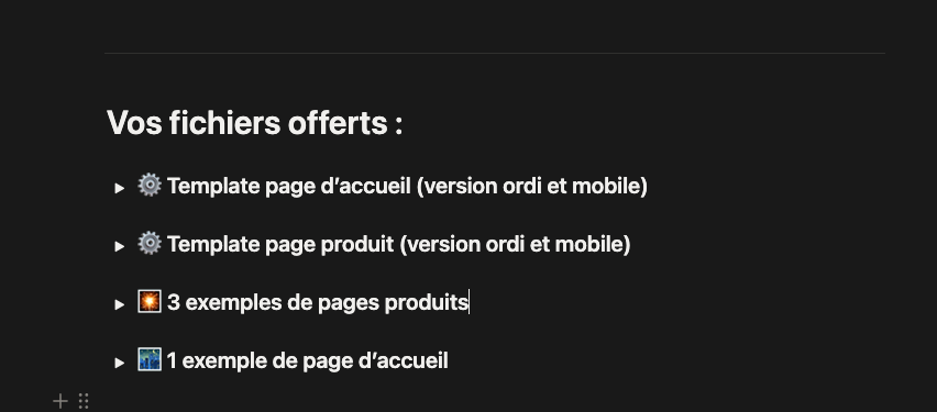 PACK COMPLET pour votre Black Friday ⚫️

Préparé avec soin par WideBundle 👀

• 1 Template de page d’accueil (version ordi et mobile)
• 1 Template de page produit (version ordi et mobile)
• 3 exemples de pages produits
• 1 exemple de page d’accueil

Et on a préparé ça en se