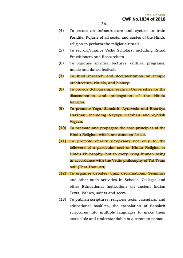 trramesh's tweet image. What a great judgment from an Hon'ble Division Bench of Himachal Pradesh High Court on how Temple funds should be used - Regarding how Temple funds cannot be used for non-Temple & non Hindu purposes. (Thanks to @swamilion for sharing this judgment)
I like the judgment all…