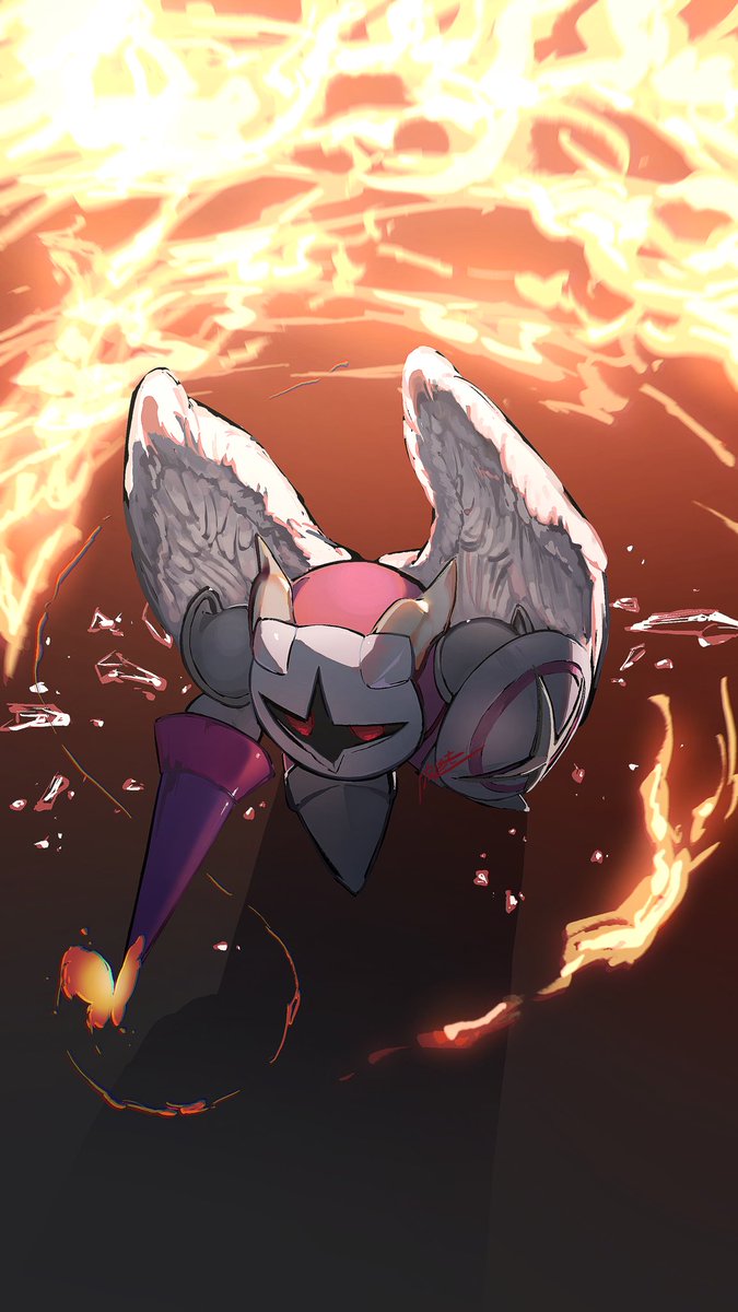 ギャラクティックナイトと蝶の絵