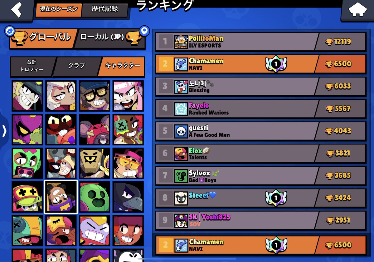 12日目　ミナ6500🏆

まじで立ち回りを見直して爆上げしました💪
いに、らぴすさんありがとう！