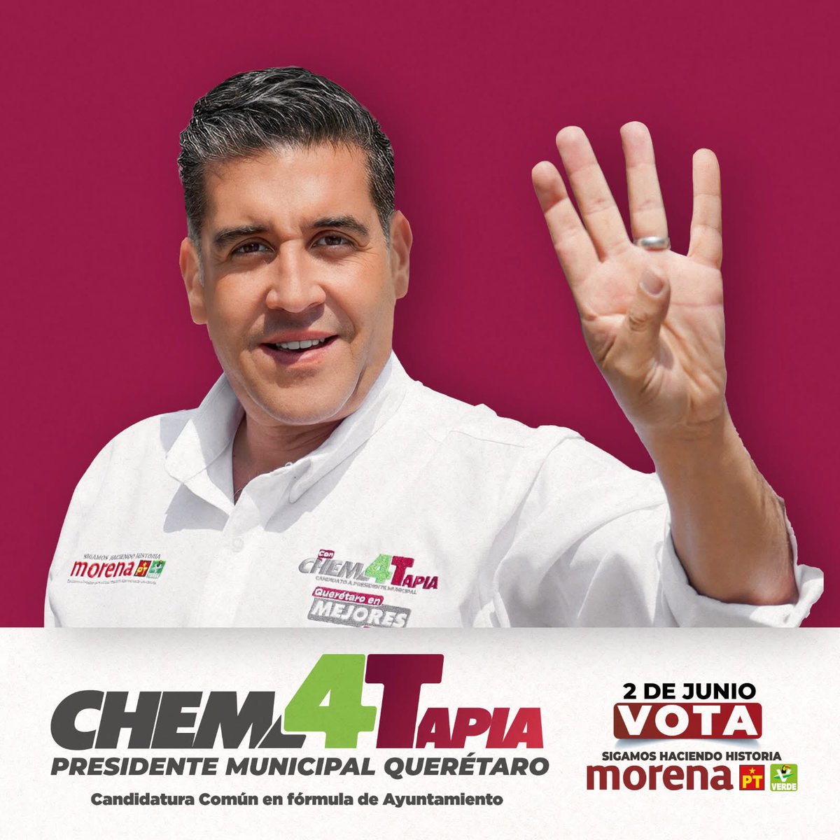 El gobierno jura que el FONDEN era un nido de corrupción, así que decidieron llamar a su ex director para hacerlo candidato de #Morena en Querétaro.

Porque, claro, en Morena no hay corrupto sin candidatura.