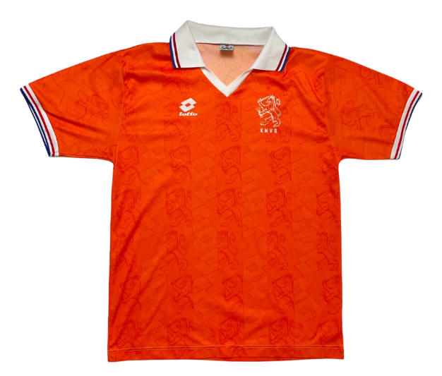 Who's the first player you think of when you see this Netherlands shirt?