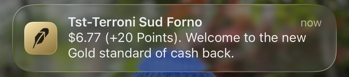 fahdananta's tweet image. Finally got to use my Robinhood Gold card for the first time