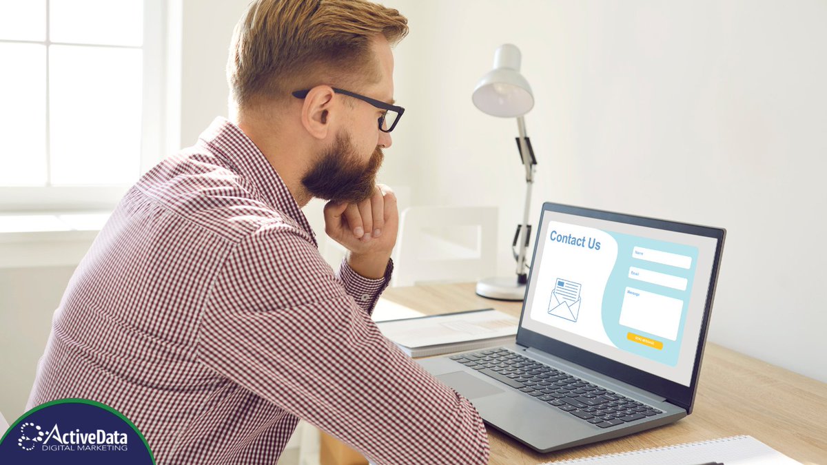 ActiveDataDigi's tweet image. Contact forms mean leads made easy. We can set them up and manage the system so that potential customers can reach you without hassle. #ContactForms #LeadGeneration #DigitalMarketing