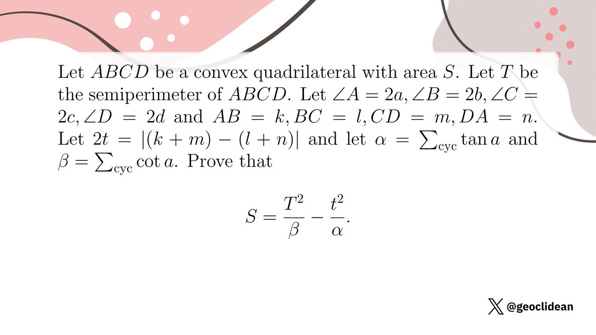 geoclidean's tweet image. The Russian Killer Geometry
#Geometry #Hi