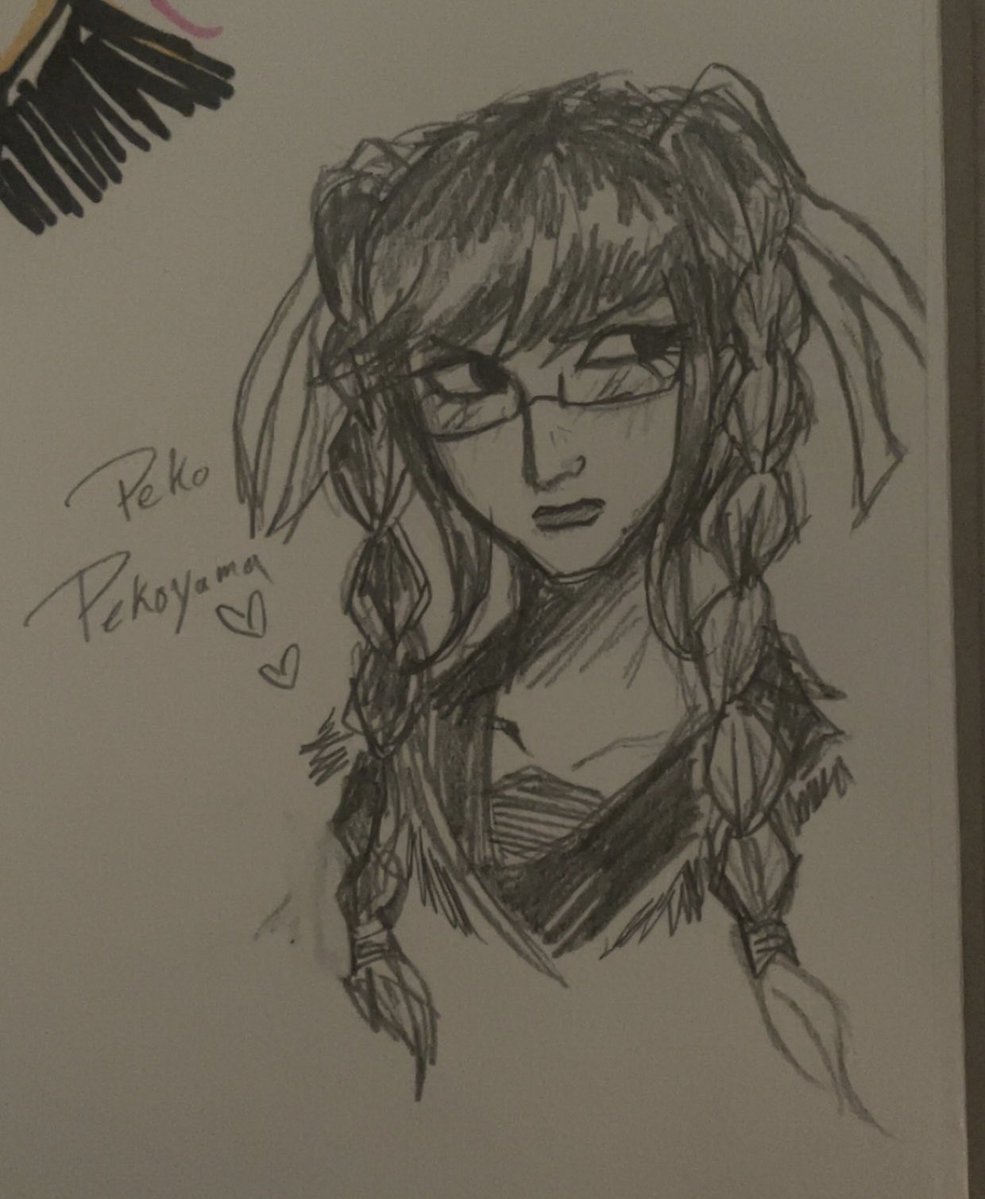 avisscavea's tweet image. drawings i did yesterday hey look at kazuichis armpit stain