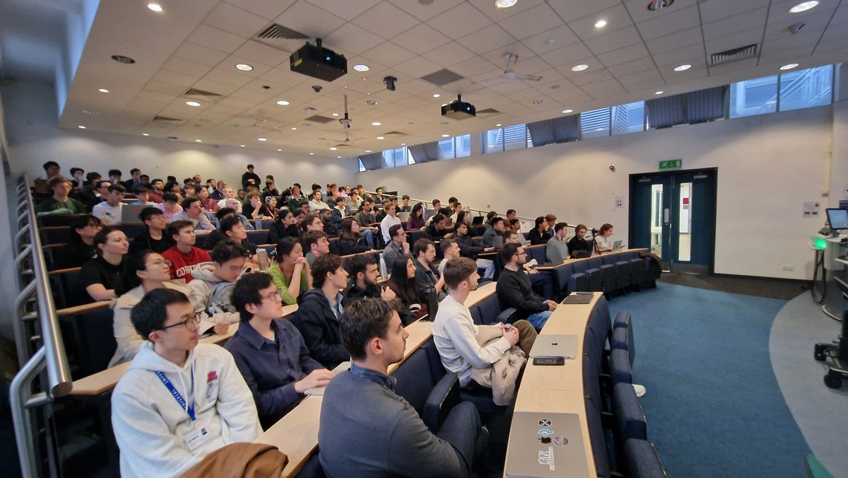 borruell's tweet image. Sold out @ic_arl seminar with @max_nlp!