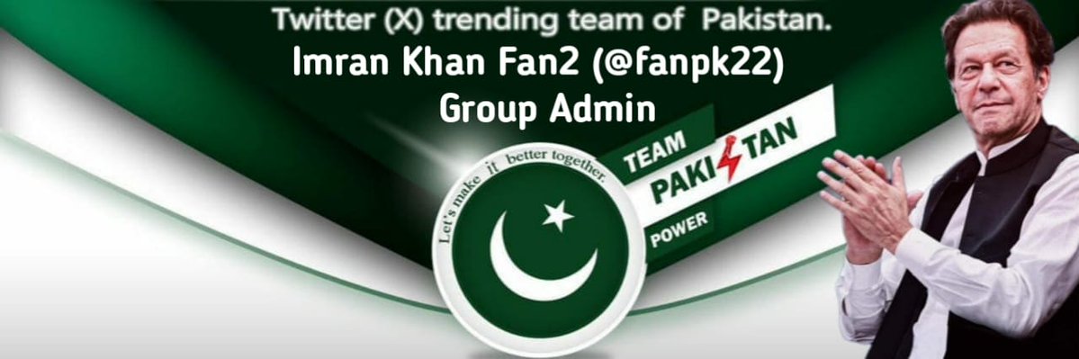 Team Pakistan Power (@teampakpower) on Twitter photo We are pleased to announce Mr ( <a href="/fanpk22/">Imran Khan Fans2</a> ) as a Group Admin of <a href="/TeamPakPower/">Team Pakistan Power</a>.
It is Hoped that Mr Imran Khan Fan2 will use his abilities for the improvement of Team.
Congrats 💐 & Best of Luck We are pleased to announce Mr ( <a href="/fanpk22/">Imran Khan Fans2</a> ) as a Group Admin of <a href="/TeamPakPower/">Team Pakistan Power</a>.
It is Hoped that Mr Imran Khan Fan2 will use his abilities for the improvement of Team.
Congrats 💐 & Best of Luck