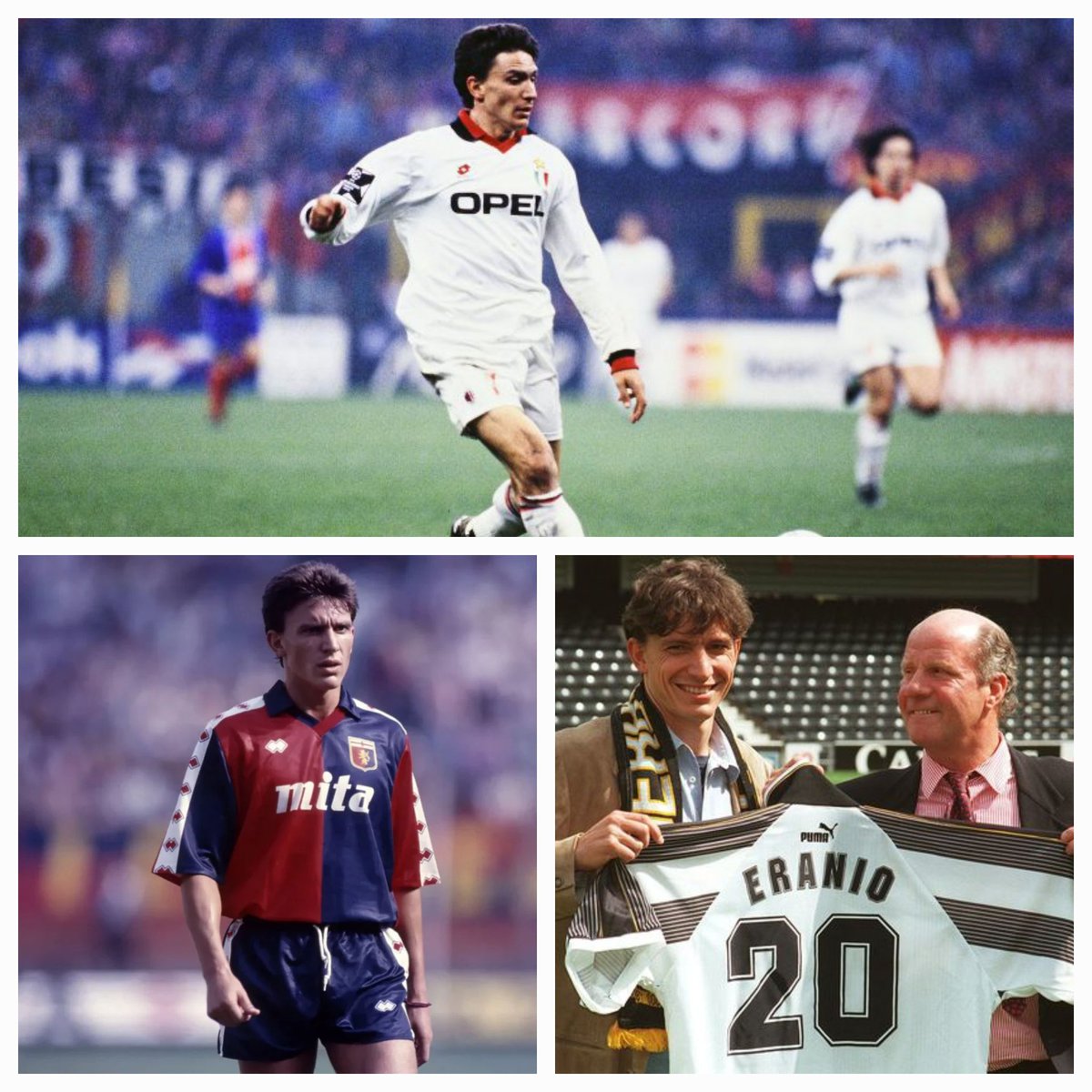 80s90sfootball's tweet photo. #WingerWednesday Stefano Eranio
Right sided midfielder who played for Genoa, AC Milan, Derby County, Pro Sesto & Italy
Won 3 Serie A titles & Champions League with AC Milan
Voted one of Derby County's greatest ever players https://t.co/wQkX4ZI5ce