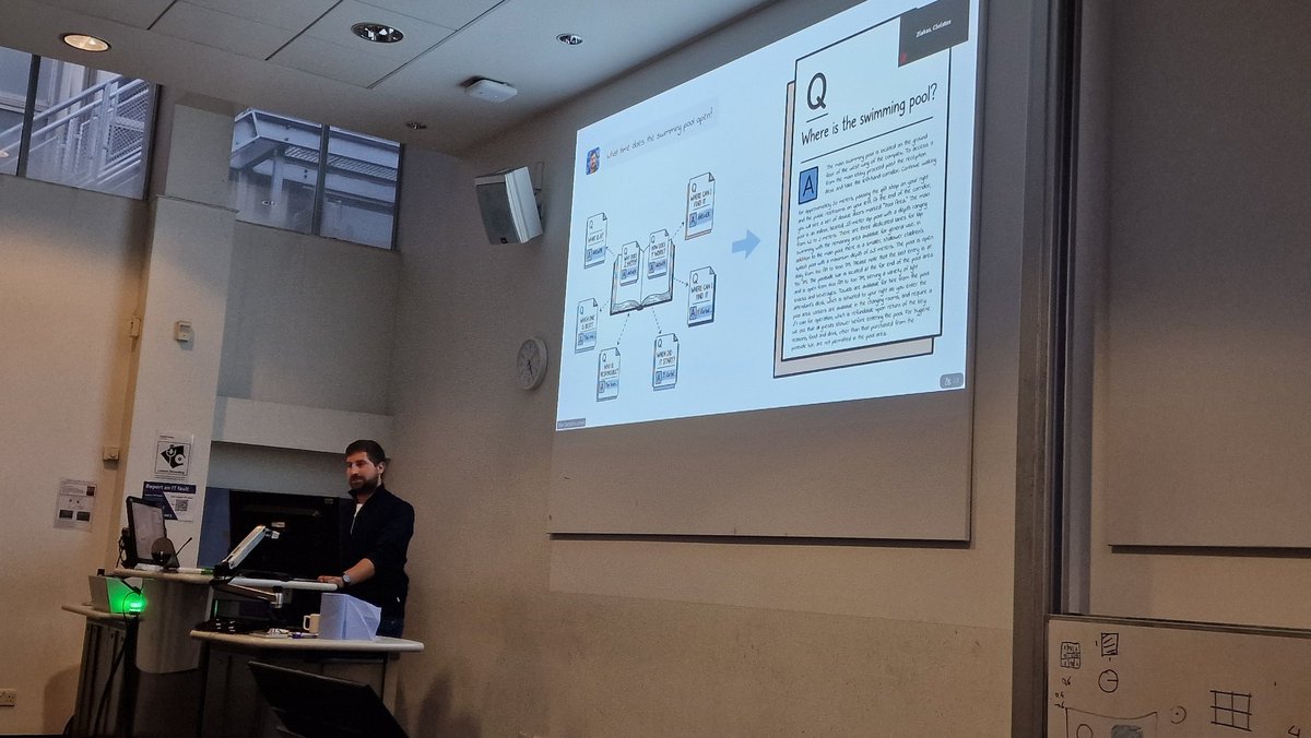 borruell's tweet image. Sold out @ic_arl seminar with @max_nlp!