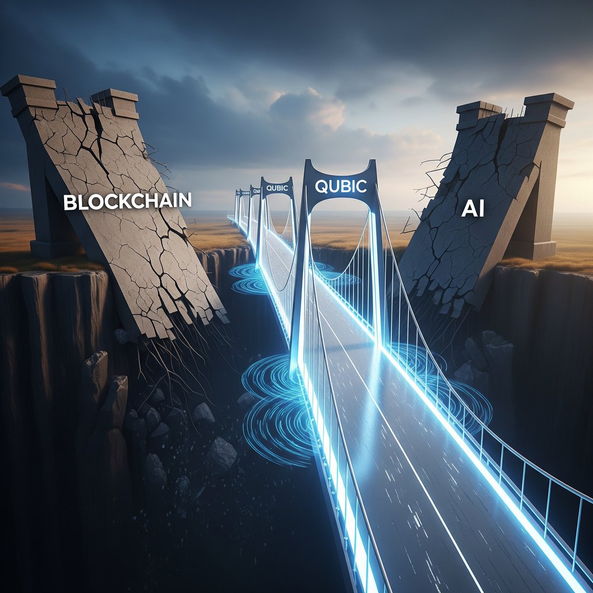 _qxmr_token_'s tweet image. Current #blockchains choke on scalability &amp;amp; cost. 
Current #AI chokes on efficiency &amp;amp; ethics. 

#Qubic unites both battles with a design made for decentralization, speed, and #AGI-powered futures. 

This isn’t an upgrade—it’s a redesign.

#Qubic #AI #FutureTech