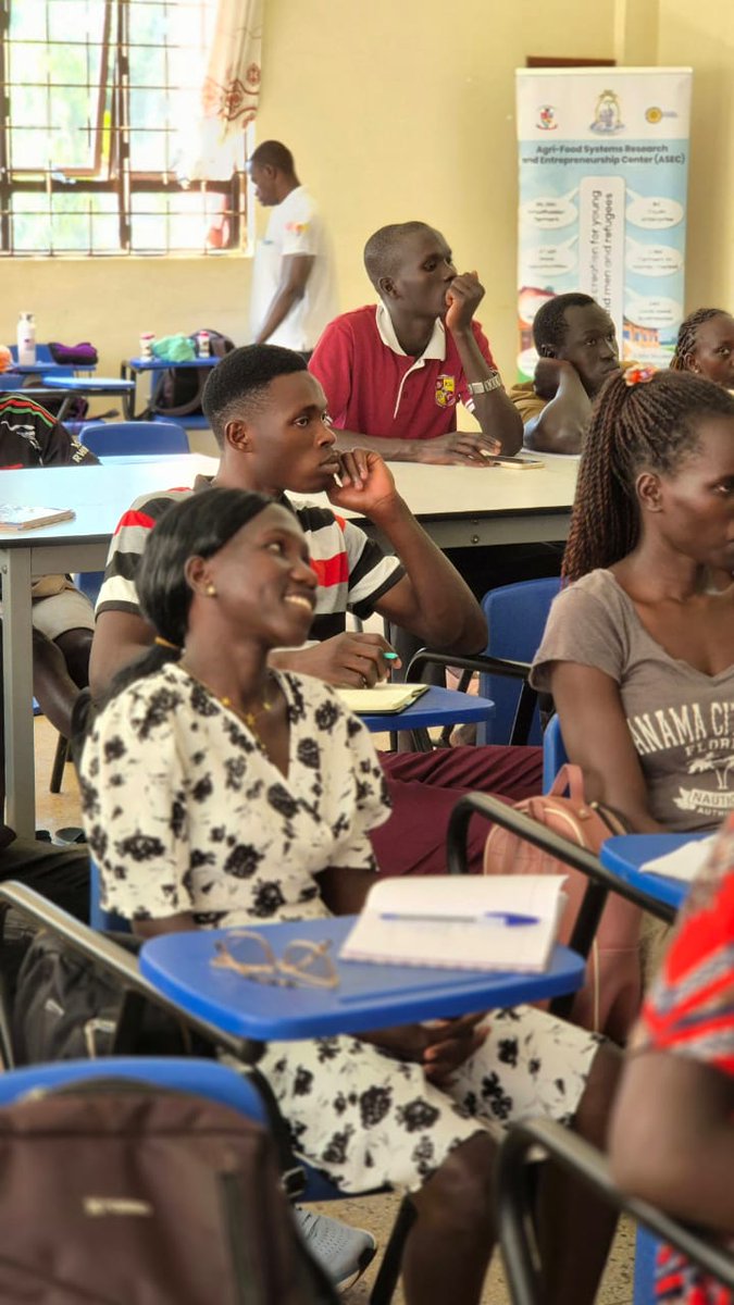 "Saturday was EPIC! 🌟
Over 60 young entrepreneurs from Gulu University &amp; Elephante Commons came together, eager to learn &amp; grow their businesses. Huge thanks to Vitus AgriShine for sharing their expertise empowering the next generation of business leaders, Today!
