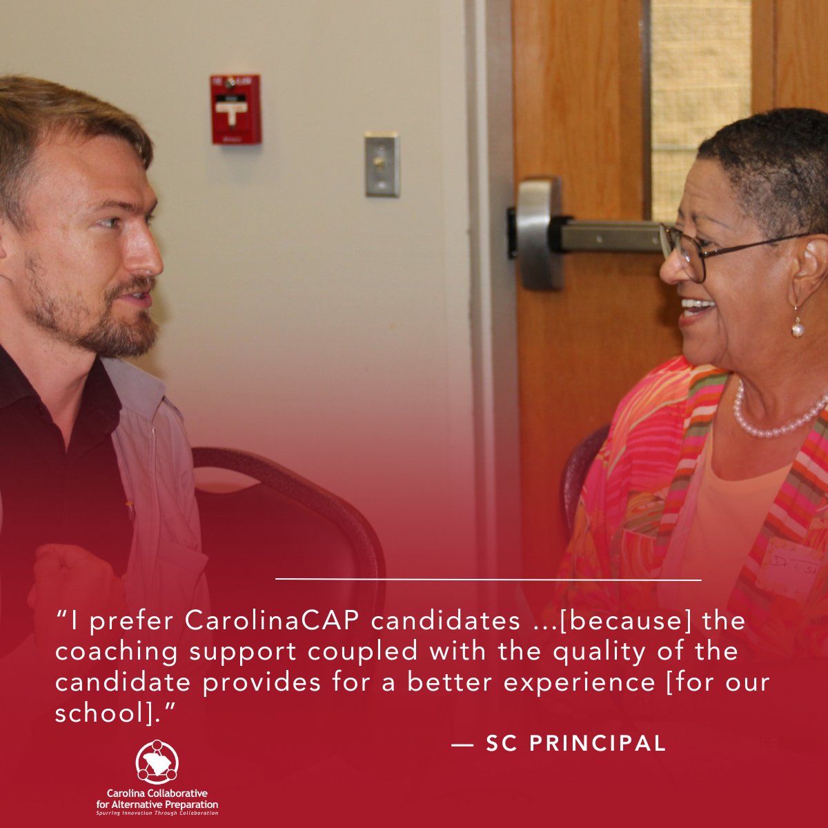 CarolinaCAP_SC's tweet image. Strong schools need strong supports.

CarolinaCAP blends candidate quality with coaching so districts aren’t just filling positions, but building capacity.

#SpurringInnovation