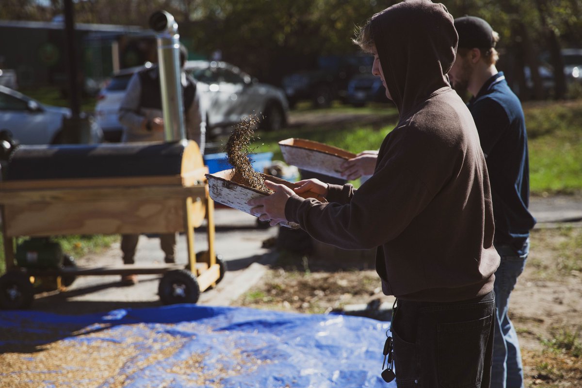 SGEI post-secondary students at the Manidoo Baawaatig Campus in Kenora were recently guided through traditional manoomin (wild rice) processing.

Are you looking for ways to celebrate your Anishinaabe culture? Consider becoming an SGEI student today at 7generations.org