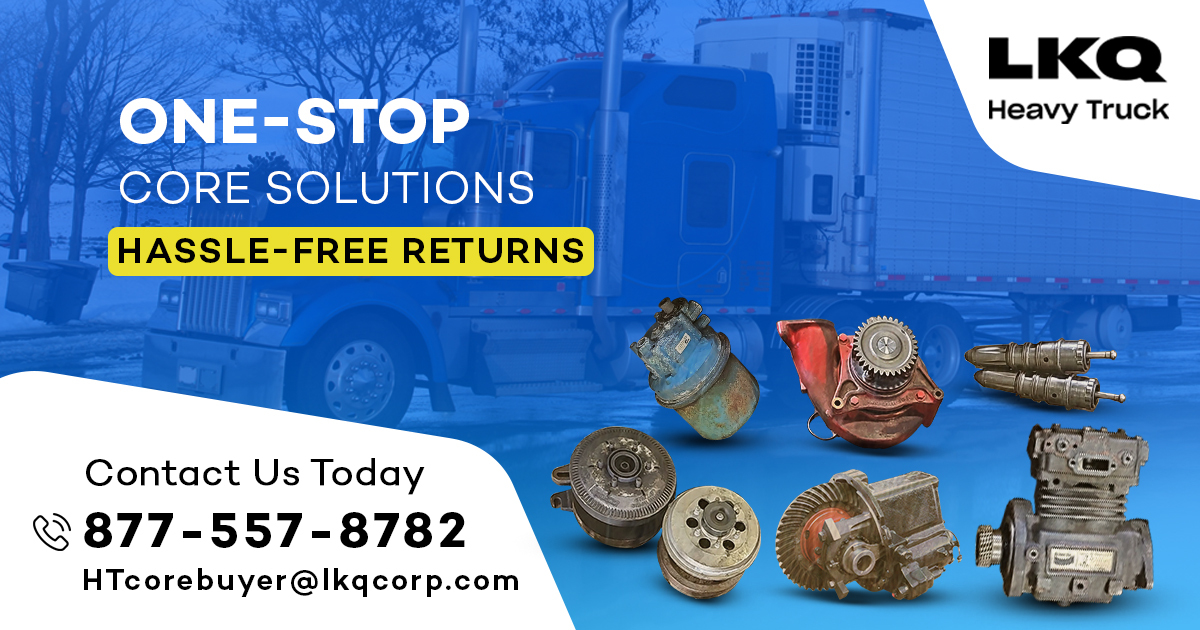 LKQHeavyTruck's tweet image. #LKQHeavyTruck is your one-stop shop for complete core solutions. Got cores to return? We make it fulfilling your core obligations simple and hassle-free! Contact us today: HTcorebuyer@lkqcorp.com
#CoreSolutions #CoreReturns #TruckMaintenance #LKQmmunity