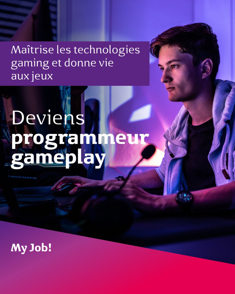 CodingEsieeIT's tweet image. Et si tu devenais programmeur gameplay ?
Pour en savoir plus sur ce métier, consulte notre article : esiee-it.fr/fr/devenez-pro…
#informatique #code #programmeur