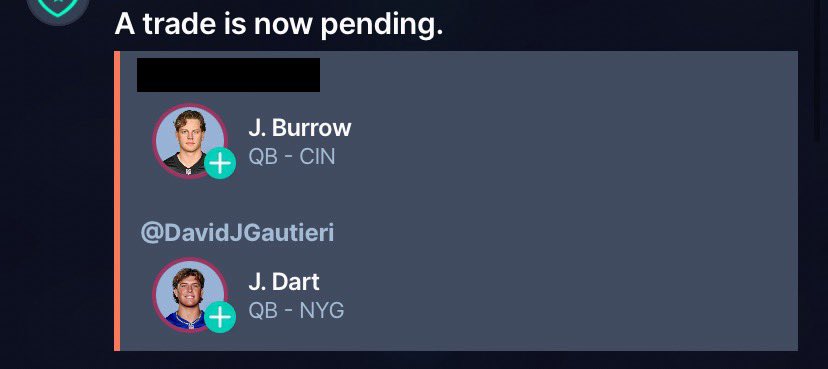 Have seen what I need to see.

ALL-IN on Jaxson Dart.

(QB-needy Contender)

#Dynasty