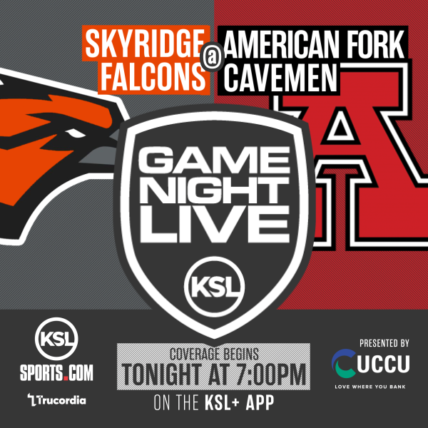 KSL Sports (@kslsports) on Twitter photo It's game day!
<a href="/skyridgefb/">SKYRIDGE FOOTBALL</a> vs. <a href="/cavemanfootball/">American Fork Caveman Football</a>
ποΈ: <a href="/JeremiahJensen/">Jeremiah Jensen</a> / Sly
πΊ: KSLSports.com / KSL Sport app / <a href="/KSL5TV/">KSL 5 TV</a> app
π€: <a href="/utahcommunitycu/">UCCU</a> / Trucordia It's game day!
<a href="/skyridgefb/">SKYRIDGE FOOTBALL</a> vs. <a href="/cavemanfootball/">American Fork Caveman Football</a>
ποΈ: <a href="/JeremiahJensen/">Jeremiah Jensen</a> / Sly
πΊ: KSLSports.com / KSL Sport app / <a href="/KSL5TV/">KSL 5 TV</a> app
π€: <a href="/utahcommunitycu/">UCCU</a> / Trucordia
