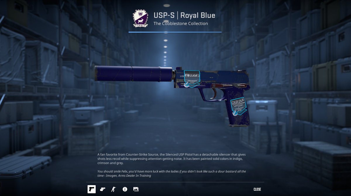 🔥CS2 GIVEAWAY🔥

🎁USP-S ROYAL BLUE FT (17$)

➡️TO ENTER:

✅Follow me
✅Retweet &amp; Like
✅Sub &amp; Like: youtube.com/watch?v=5KQDJn… (show proof)

🎁Giveaway ends in 4 days. Good Luck!

#CS2 #CS2Giveaway #Giveaway #gonstcs