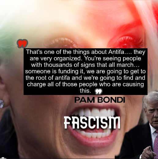 CodeRedEarthb's tweet image. It's fascism you freakazoid fascist synchophant. That's why there are signs. You and heir leader are engaging in what so many Americans fought against in WWII.
Now in America - as a dystopic reality criminal fascist freak show.
#NoKingsDayOct18th
Fight back America!
