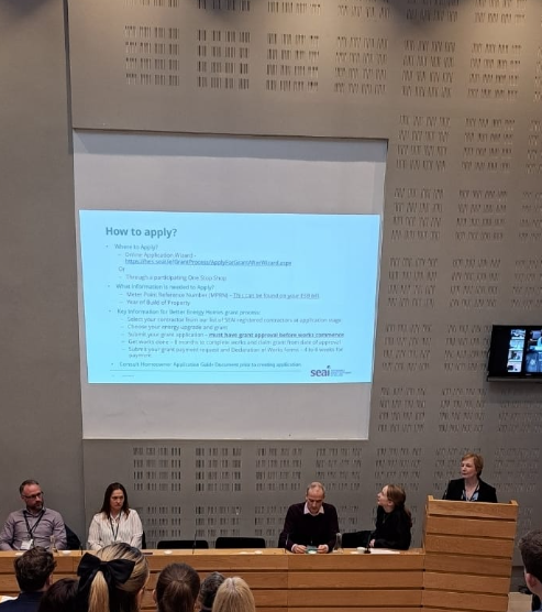 It was fantastic to see <a href="/SEAI_ie/">SEAI</a> at Leinster House today to discuss grants and schemes that could benefit homeowners as they try to focus on reducing wait times. This includes grants to own an EV. 

For more information on what's available; 
seai.ie